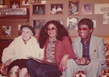 Madeleine Gauthier, Marva Josie, Ear Hines dans la cave discothèque de Bernard Mortefon
